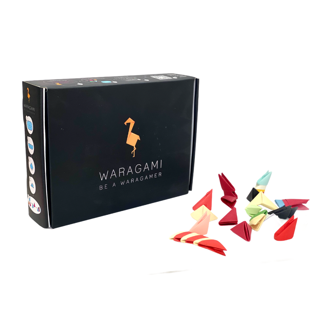 WARAGAMI 3D Origami Kit    صندوق ورقامي لفن الأوريجامي ثلاثي الأبعاد