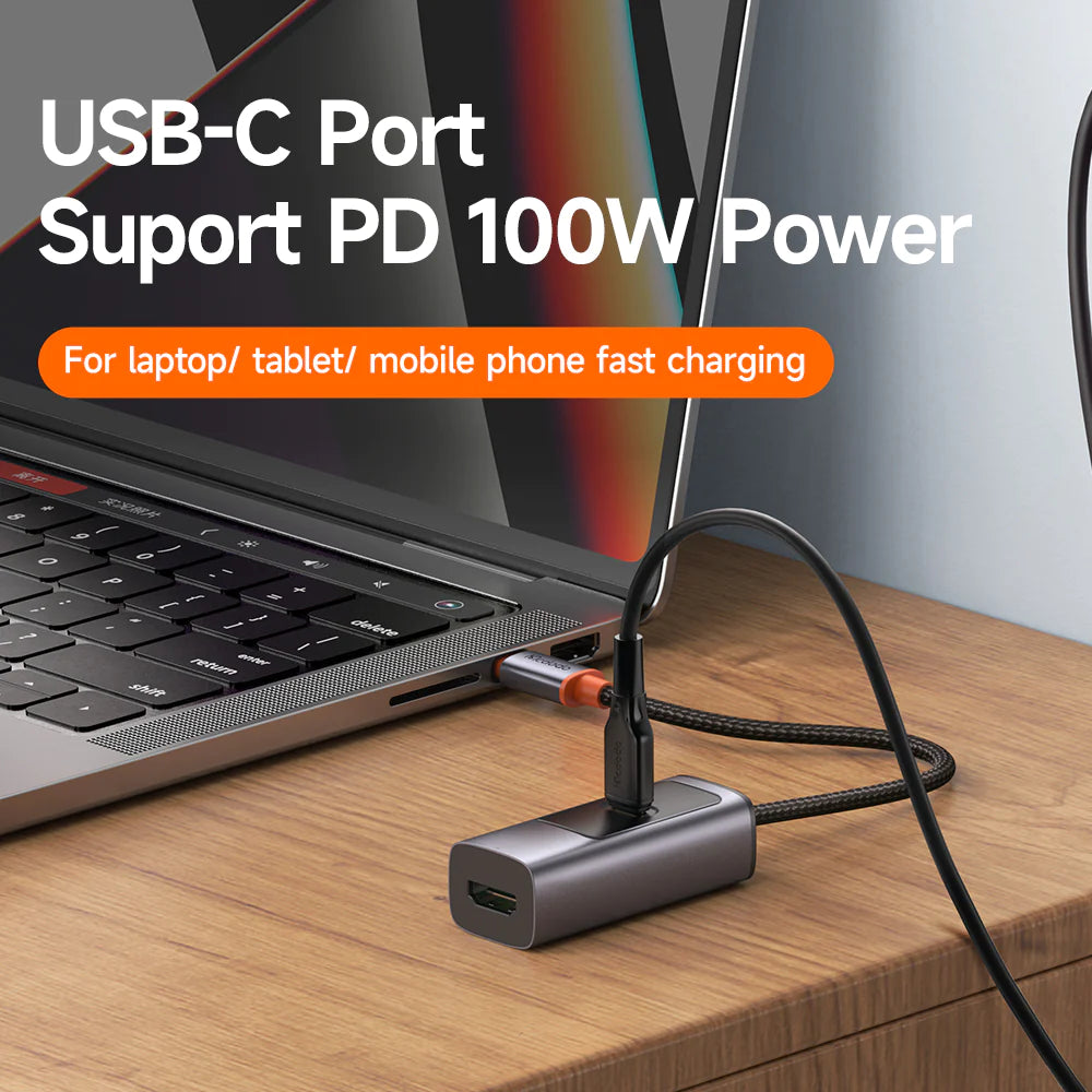 Mcdodo 2 in 1 USB C Docking Station with 100W PD & 8K HDMI - Black