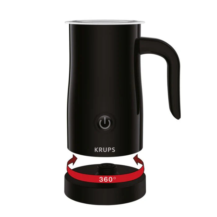 Krups Milk Frother XL100840 - Barista-Quality Hot & Cold Froth