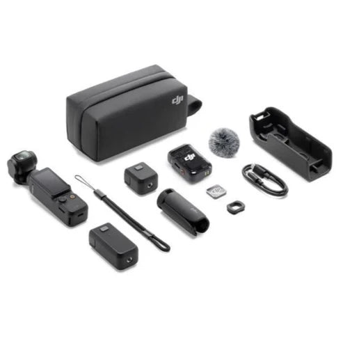 كاميرا DJI Osmo Pocket 3 Creator Combo لتدوين الفيديو بجودة 4K/120fps