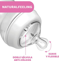 Chicco Natural Feeling Bottle 330ml Fast Flow 6M+