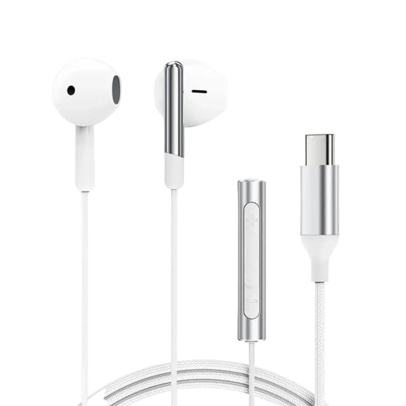 ACEFAST L3 USB-C Wired Headphones with Microphone – Digital Chip | HD Mic | Ergonomic Design | Tangle-Resistant Cable