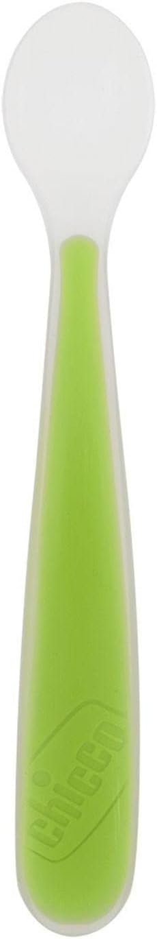 Chicco Soft Silicone Spoon 6M+ Safe & Gentle Feeding 