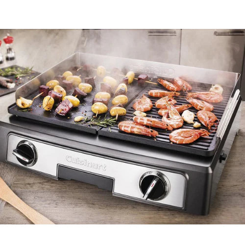 Cuisinart Plancha BBQ Elite Flat Grill PL50E 2200W - Dual Zone