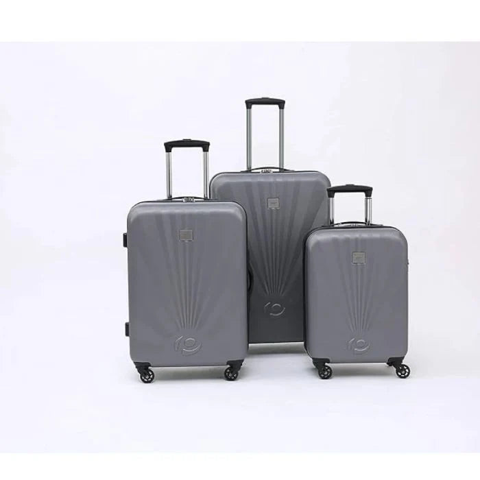 Princess Geneva Travel Bags, Grey, 3 Pieces