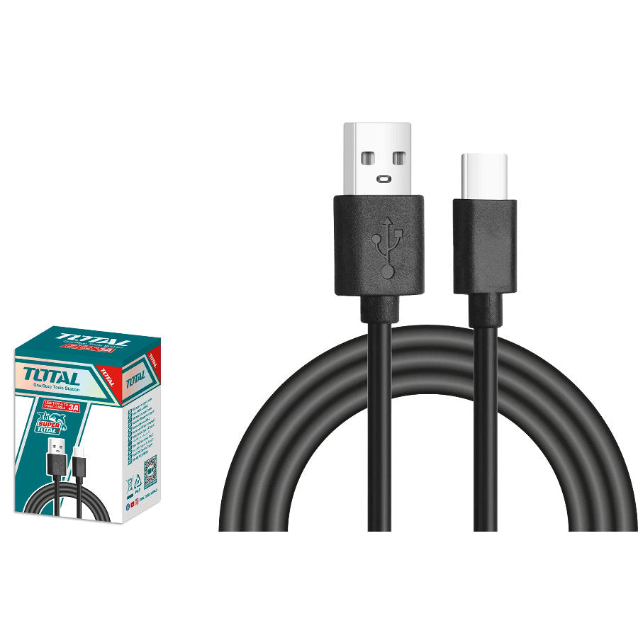 TOTAL USB Type-C Charging Cable 1m High-Speed & Reliable