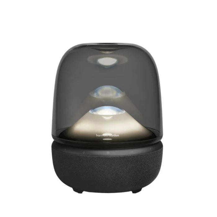Harman Kardon Aura Studio 5 Bluetooth Speaker | 360° Ambient Lighting | Constant Sound Field | Auracast | HKAURAS5BLKUK
