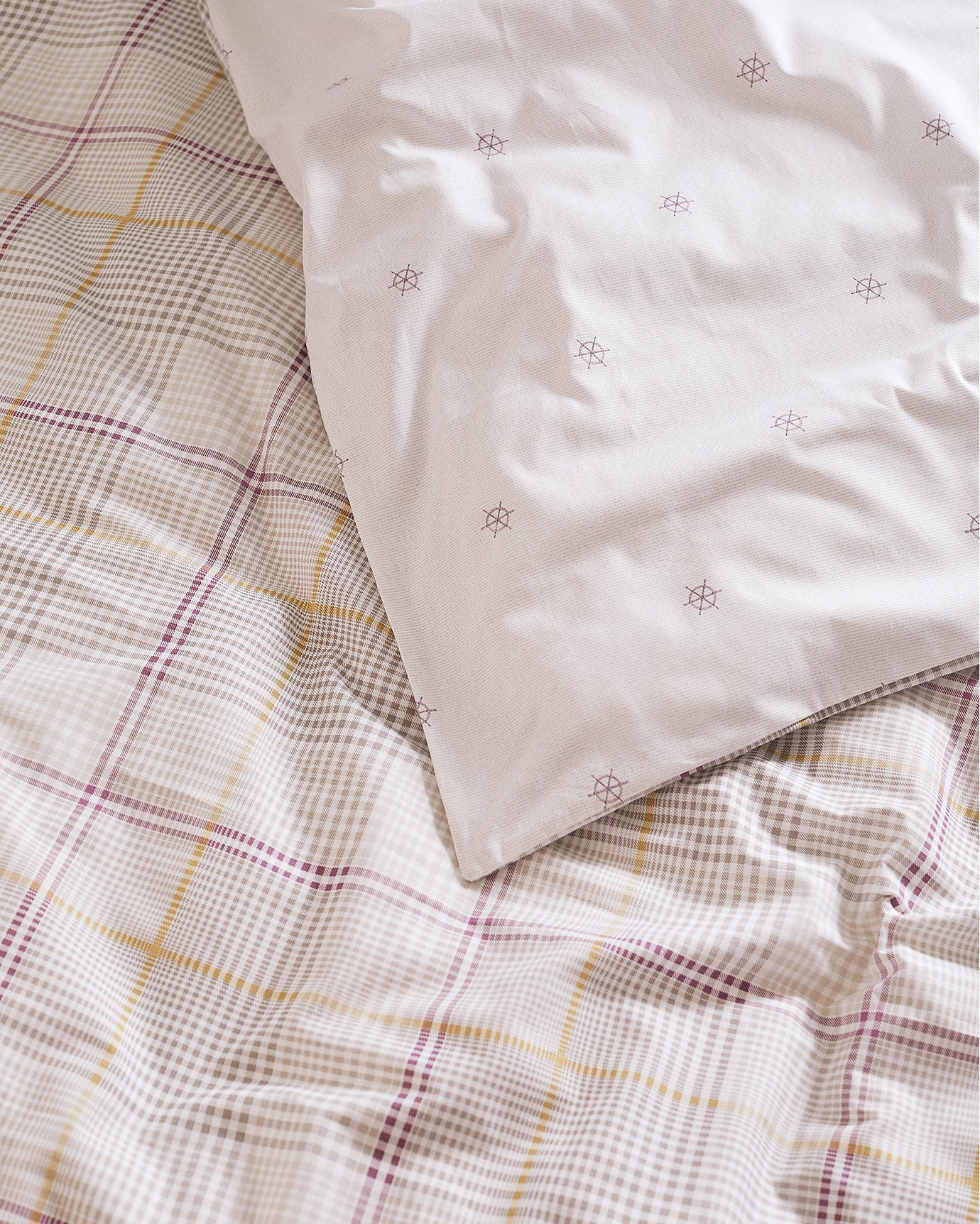Fontaine King Size Fitted  Duvet Cover Set - Ranforce Patterned - Madame Coco JO