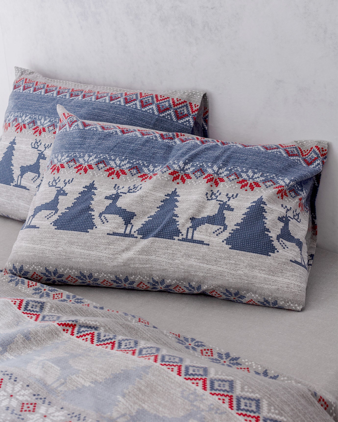 Vixien King Size Flannel Duvet Cover Set - Madame Coco JO