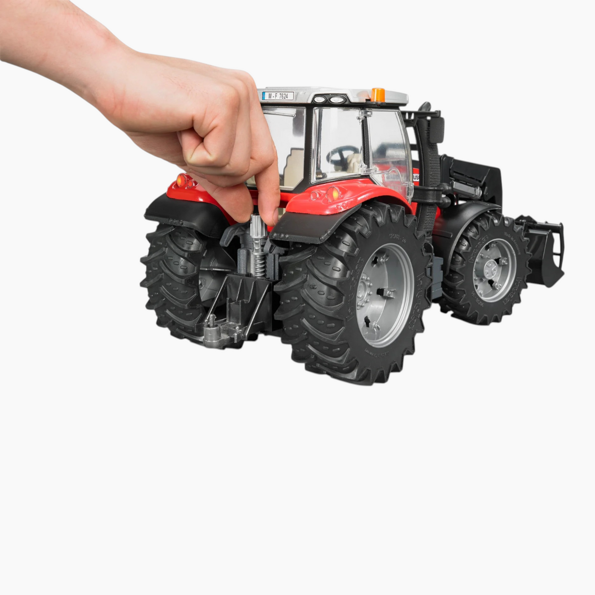 Bruder Massey Ferguson 7624 with Frontloader