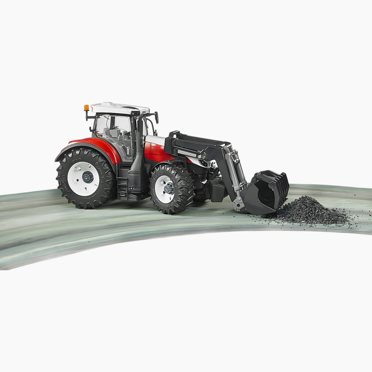 Bruder Steyr 6300 Terrus CVT with Frontloader