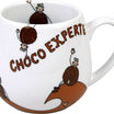 Konitz Choco Expert 420ml Snuggle Mug White Brown