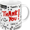 Konitz Danke Mug 300ml – Elegant Black & White