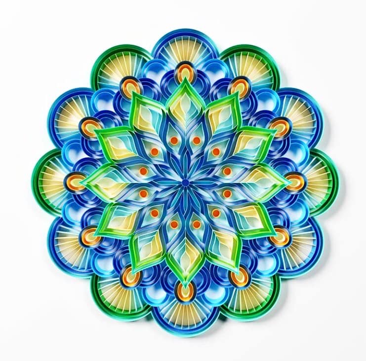 WARAGAMI "Mandala & Dream Catcher" Quilling Kit     صندوق ورقامي "الماندالا والدريم كاتشر" بفن الكويلينج