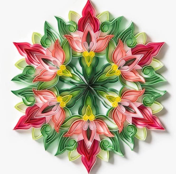 WARAGAMI "Mandala & Dream Catcher" Quilling Kit     صندوق ورقامي "الماندالا والدريم كاتشر" بفن الكويلينج