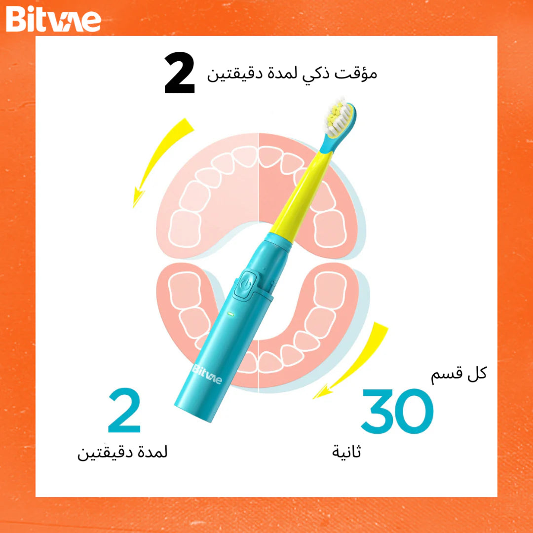 Bitvae Kids Smart Toothbrush 2001 - Electric Toothbrush for Children