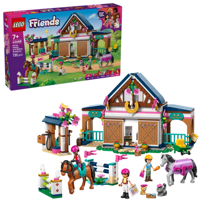 LEGO Friends Horse Stable & Riding Academy – 735 Pieces | Set 42688