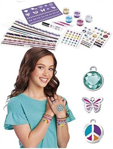 Shimmer 'N Sparkle Glitter Nails & Body Tattoos | Fun for Kids