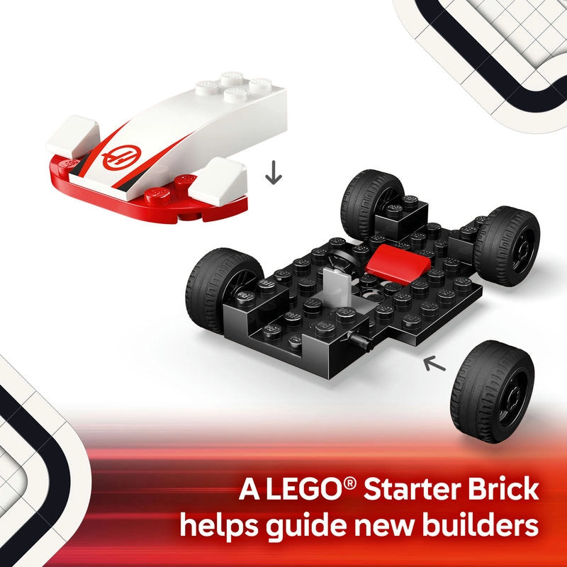 LEGO City F1 Williams Racing & Haas F1 Race Cars – 92 Pieces | Set 60464