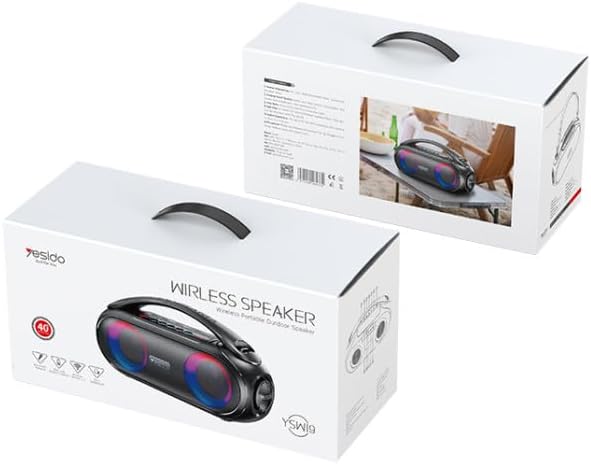 Yesido YSW19 Wireless Speaker - Waterproof & Powerful Sound