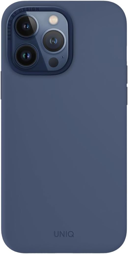 UNIQ HYBRID iPhone 15 Pro MagClick Charging Case – Navy Blue