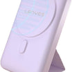 Lenyes 10,000mAh Magnetic Power Bank Compactable with MagSafe 20W PD for iPhone Series - Purple