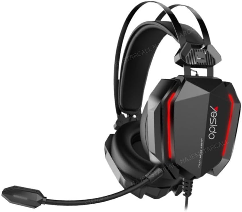 YESIDO EK03 Gaming Headset - Surround Sound & 7-Color LED