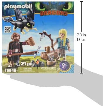 Playmobil Dragons Hiccup & Astrid with Baby Dragons