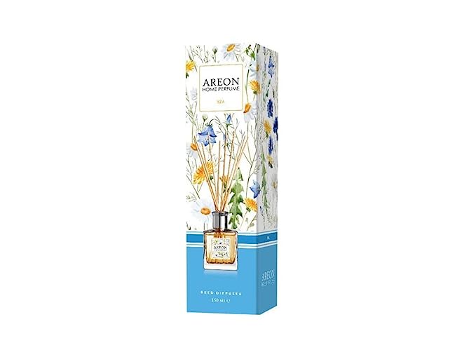 عطر أريون هوم بيرفيوم جاردن 150 مل - عطر سبا، 10 أعواد من القصب 