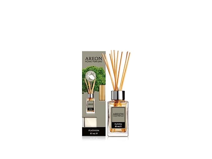 عطر أريون المنزلي سبورت لوكس 85 مل - عطر بلاتينيوم، 10 أعواد 