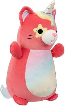 Squishmallow HugMees Sienna Caticorn 14 Inch Plush & Soft Toy