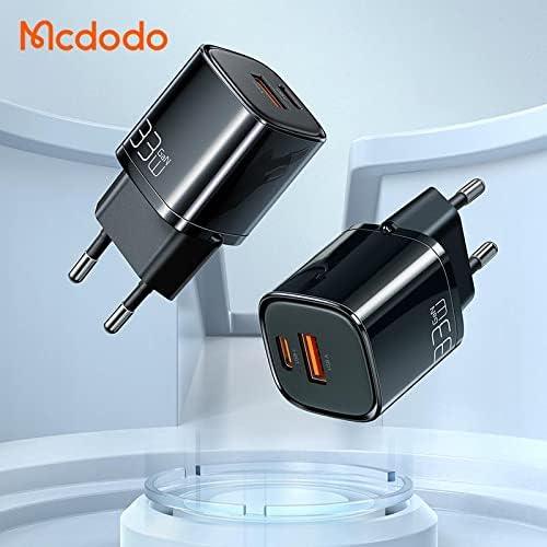 Mcdodo 33W GaN Fast Charger EU Plug USB C USB A