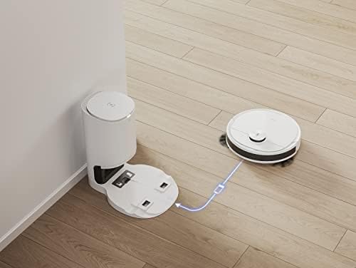 محطة تفريغ الغبار الأوتوماتيكية Ecovacs لـ N8 / Special خزان غبار أوتوماتيكي سعة 300 مل - أبيض