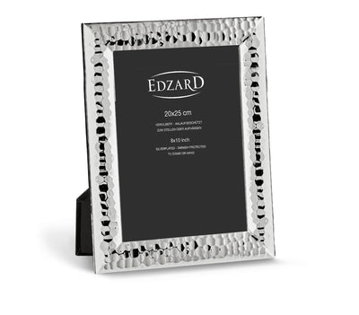 إطار صور مطلي فضة 20×25 سم من Edzard Gubbio - فاخر وأنيق