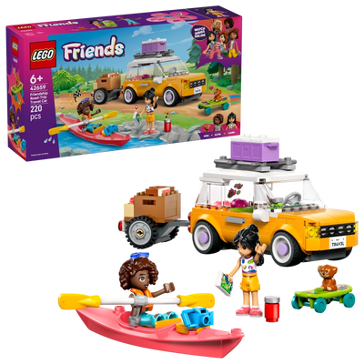 LEGO Friends Friendship Road-Trip Travel Car – 220 Pieces | Set 42659