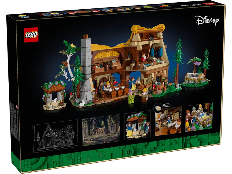 LEGO® Disney - Snow White and the Seven Dwarfs' Cottage