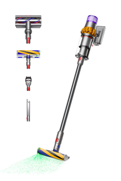 مكنسة دايسون كهربائية لاسلكية Dyson V15 Detect Absolute - فضي