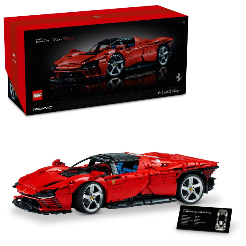 LEGO Technic فيراري Daytona SP3 42143 – 3778 قطعة