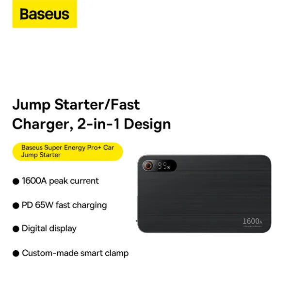 Baseus Car Jump Starter 16000mAh 1600A