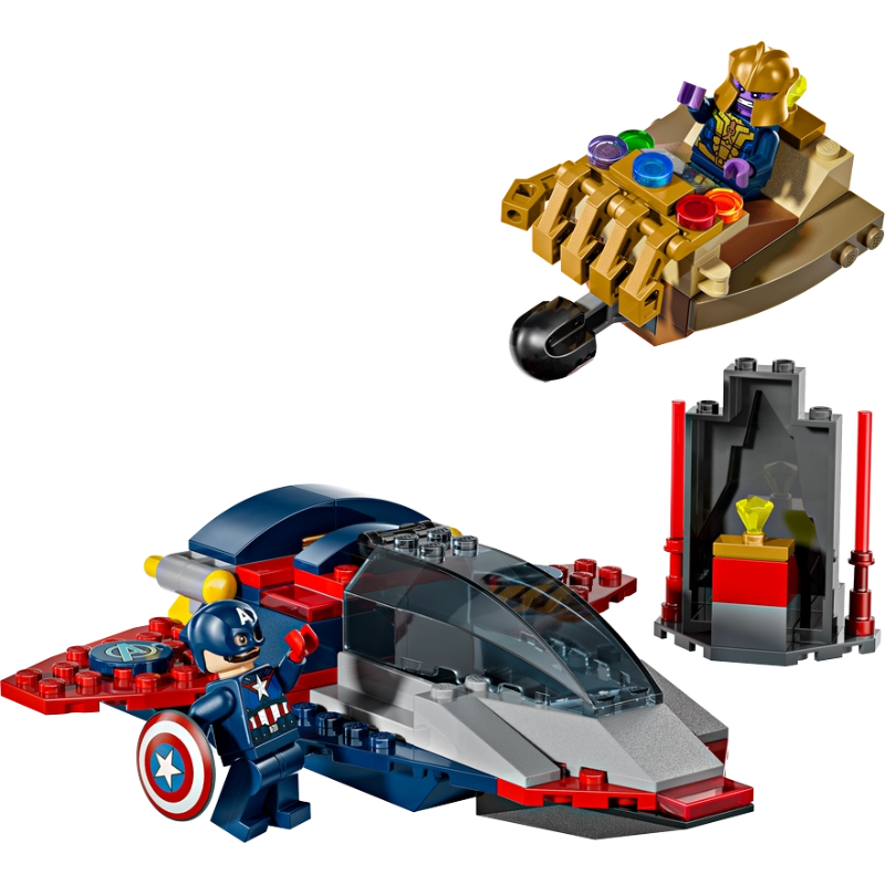 LEGO Marvel Super Heroes Captain America vs. Thanos – 107 Pieces | Set 76319