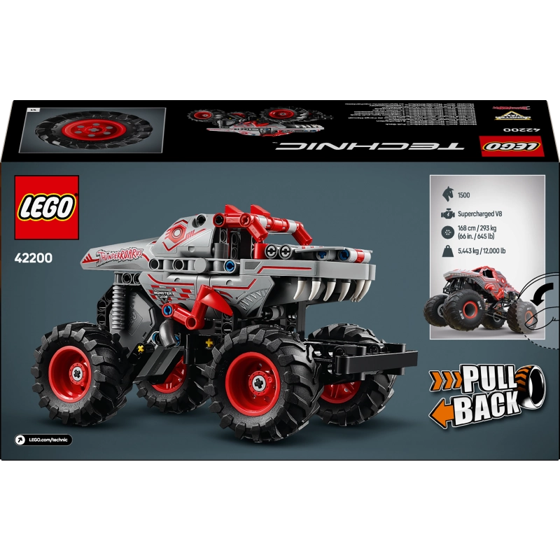 LEGO Technic مونستر جام Thunder Raurus 42200
