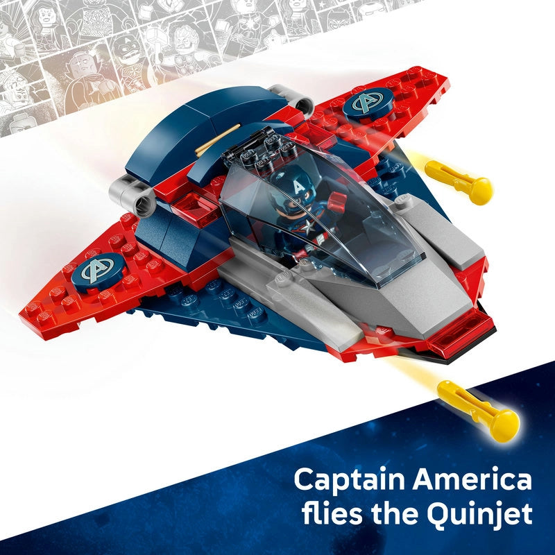 LEGO Marvel Super Heroes Captain America vs. Thanos – 107 Pieces | Set 76319