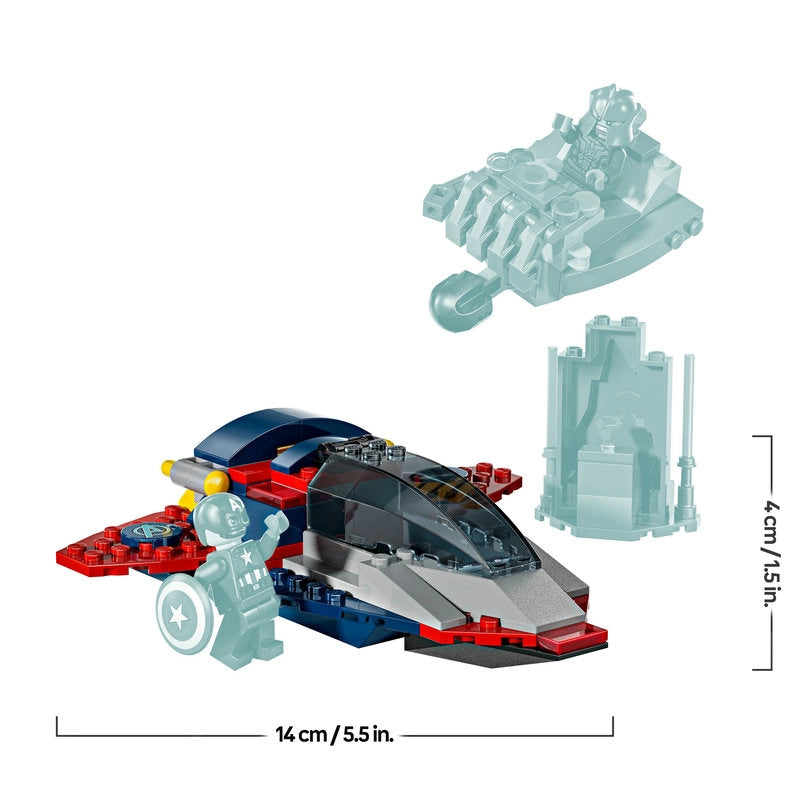 LEGO Marvel Super Heroes Captain America vs. Thanos – 107 Pieces | Set 76319