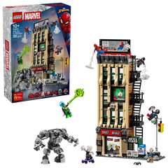 LEGO Marvel Spider-Man vs. Mysterio: The Daily Bugle – 781 Pieces | Set 76342