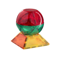 TileTek Magnetic Tiles Dome Pack, 18 Curved Pieces, Ages 3+