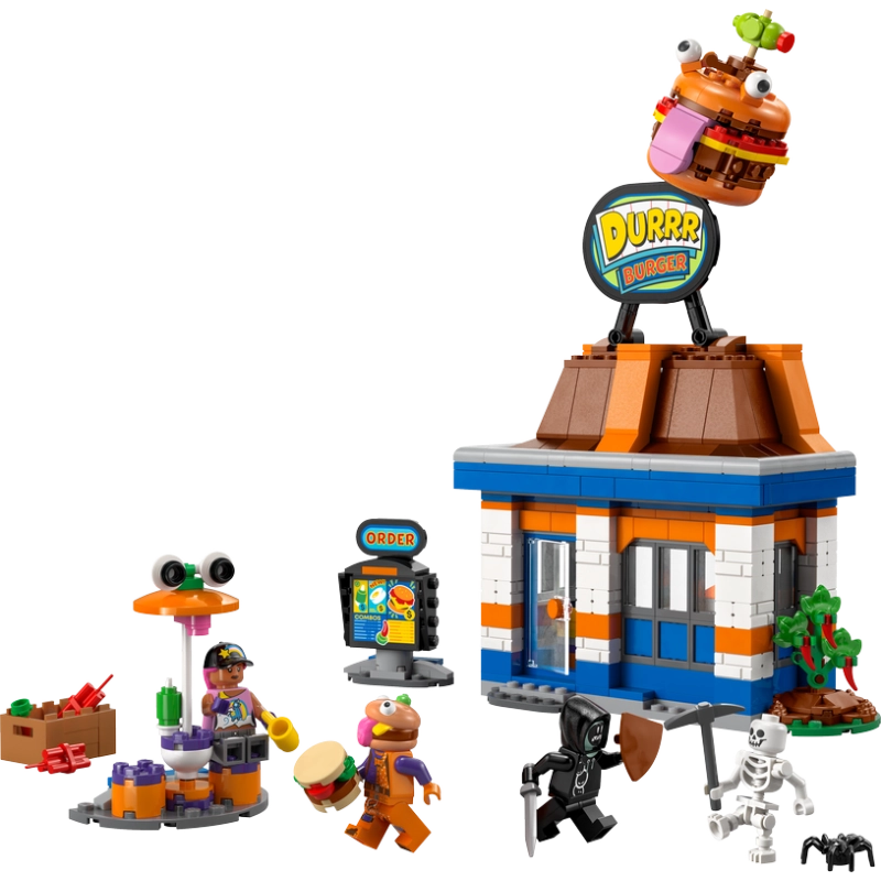 LEGO Fortnite Durr Burger Restaurant – 546 Pieces | Set 77076