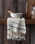 Madame Coco Claire Kitchen Towel Absorbent 2 Colors Navy Red Beige