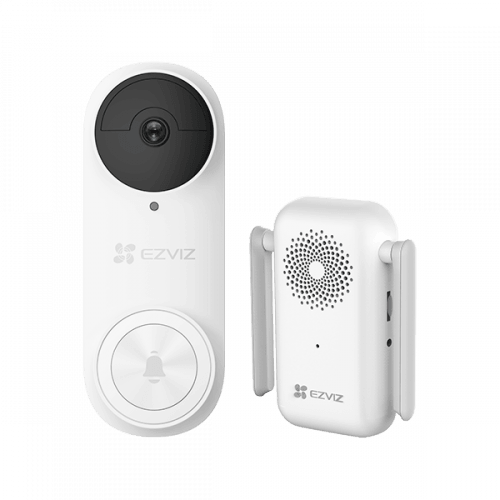 EZVIZ Pro Battery-powered Video Doorbell Kit.