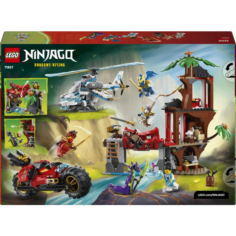 LEGO NINJAGO Ninja Fiakel Tree House Battle – 642 Pieces | Set 71857