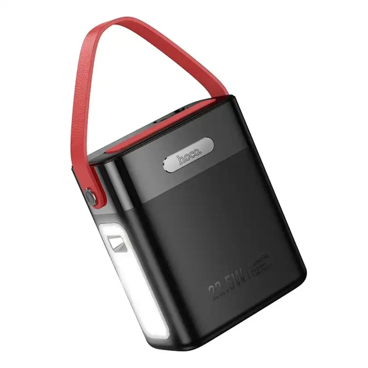 HOCO J143 Title 80000mAh Power Bank, 22.5W Fast Charging with PD 20W, 5 Ports, LED Display, Black